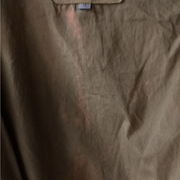 Men’s John Varvatos Olive Green Suede Jacket 52-Some discoloration lining - Picture 6 of 15